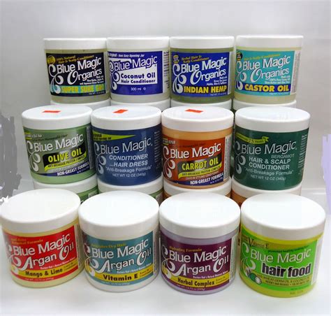 Substances in blue magic hair grease